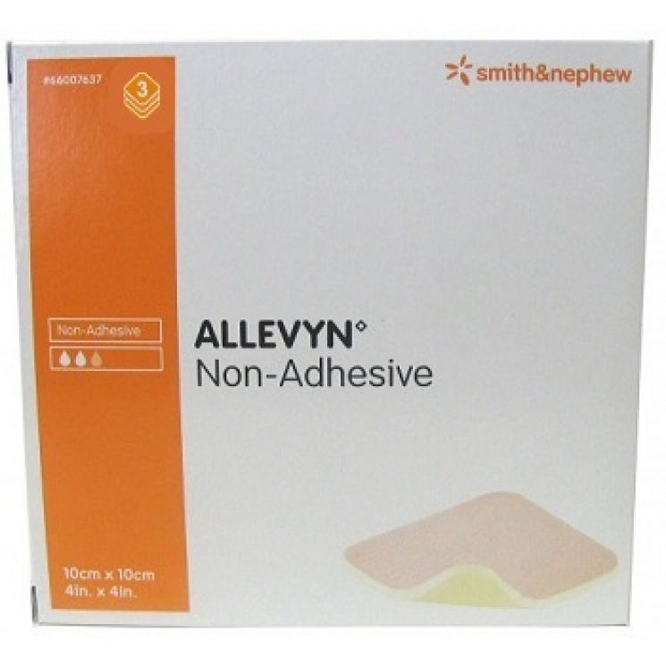 Allevyn Non Adhesive 10cm x 10cm 3 Pezzi